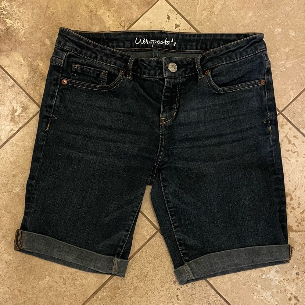 Aeropostale Denim Bermuda Shorts